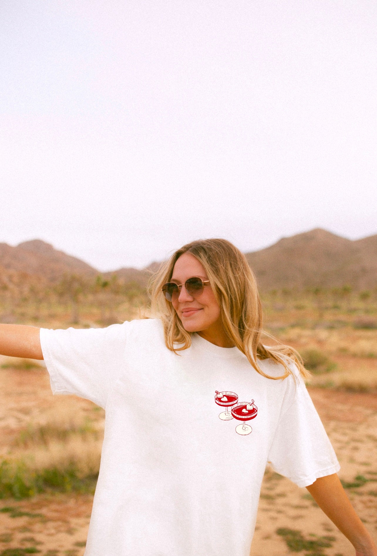 Just A Girl Oversize Tee