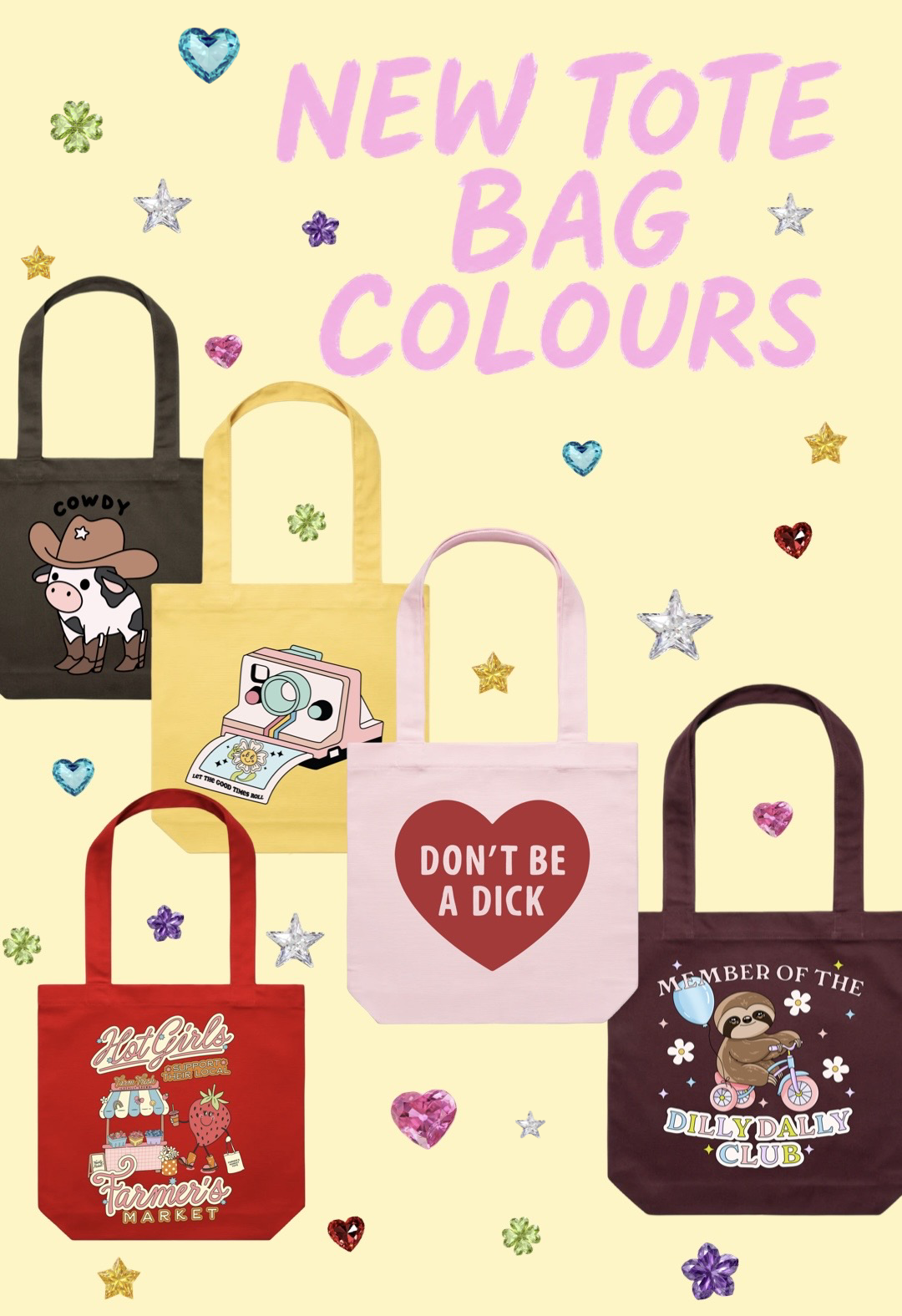 Dilly Dally Club Tote