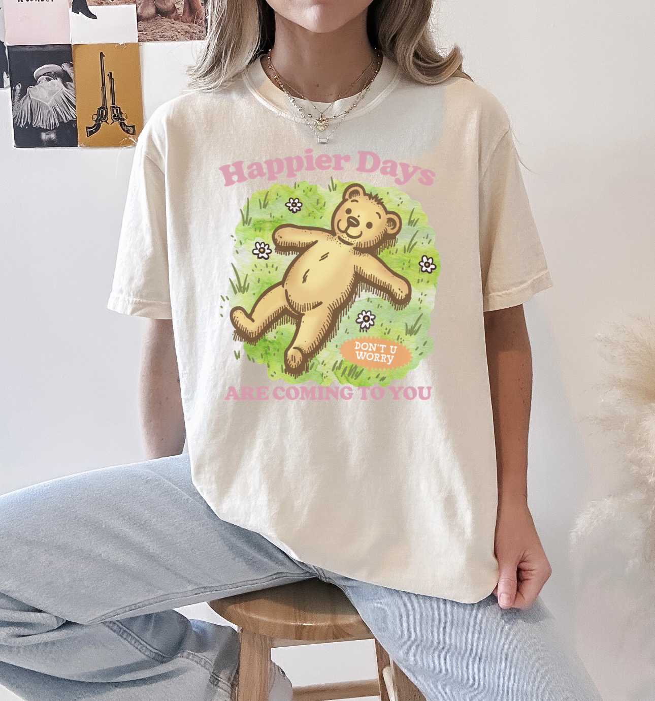 Happier Days Oversize Tee