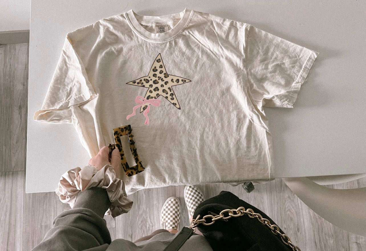 Leapord Star Oversize