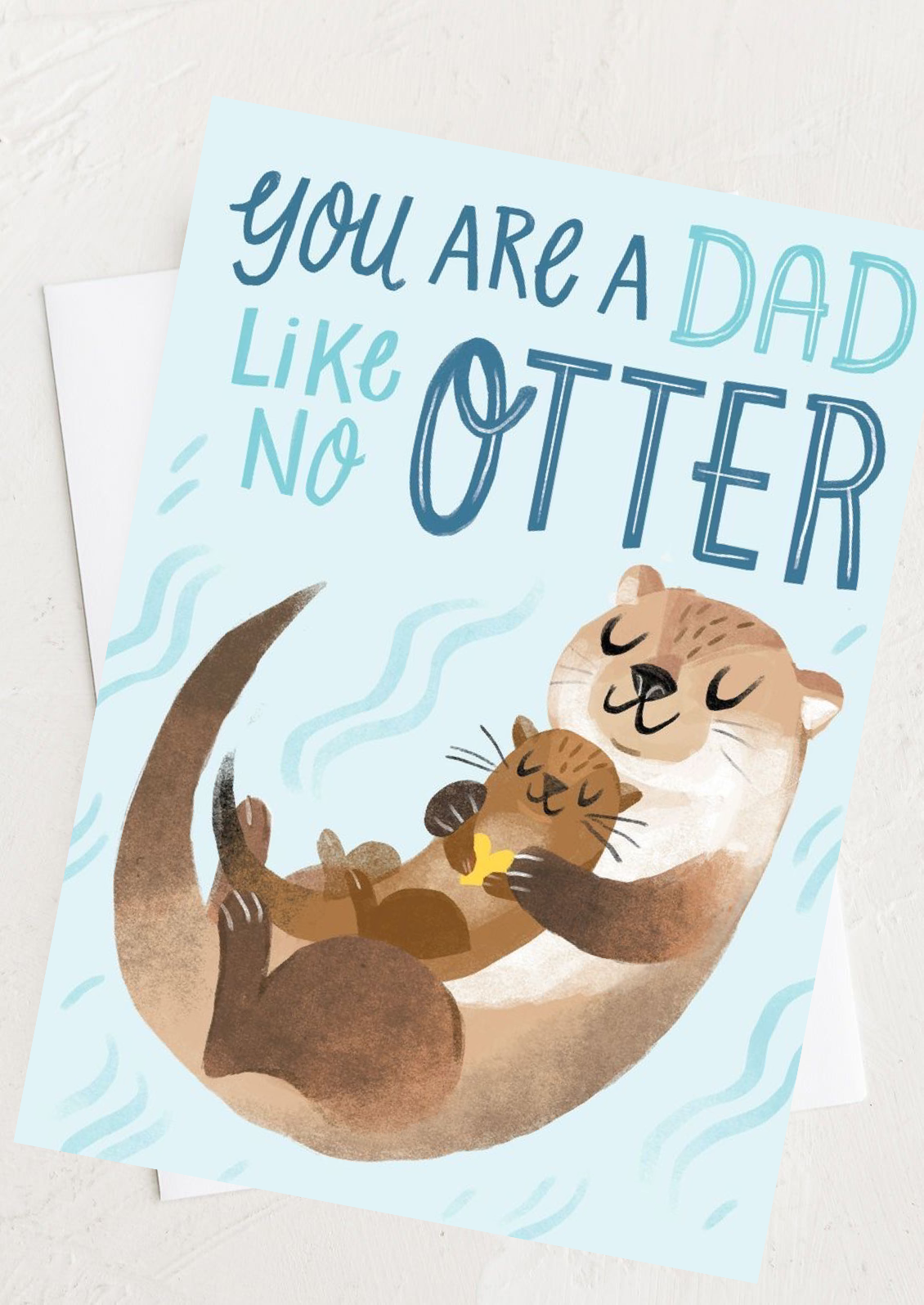Otter Dad Card
