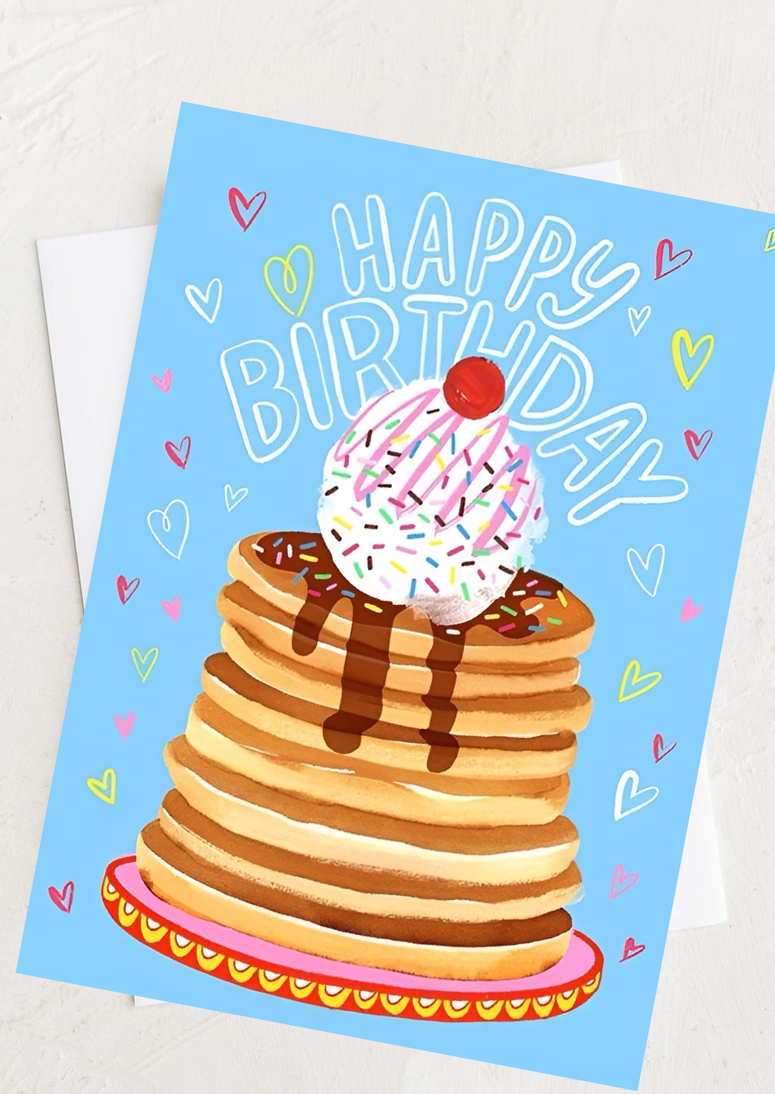 Birthday Pancakes Card