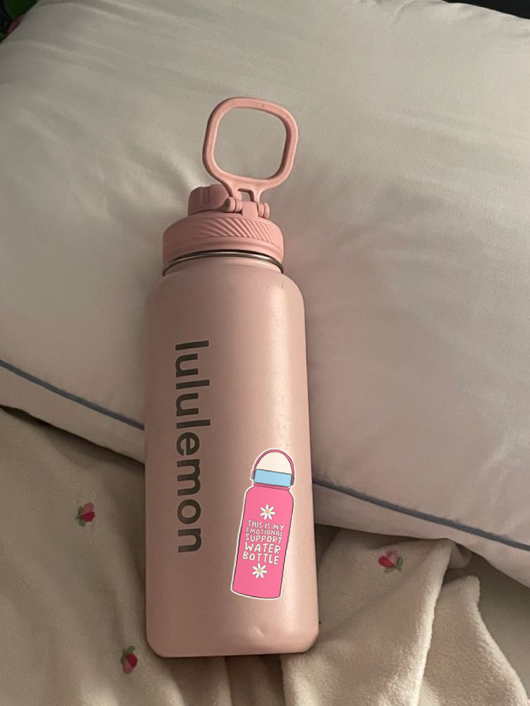 Drink bottle sticker