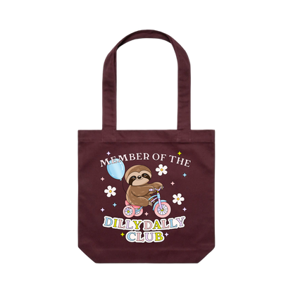 Dilly Dally Club Tote