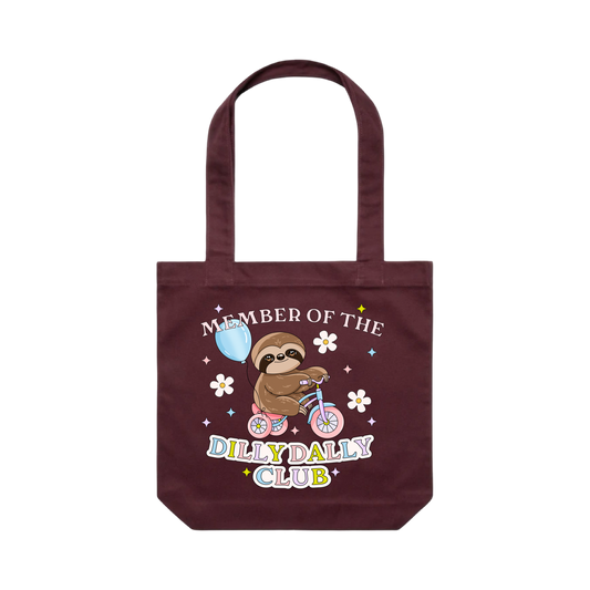 Dilly Dally Club Tote