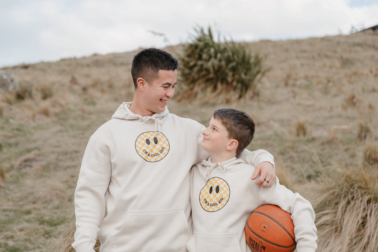 Dad family matching hoodie