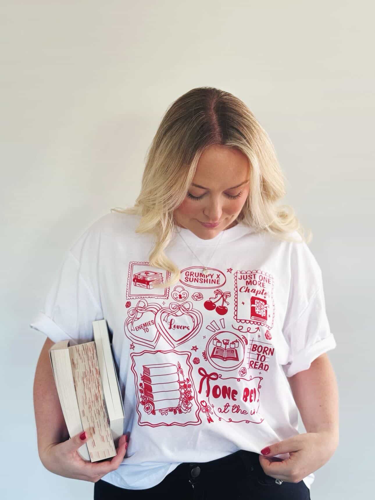 Book Lovers Oversize Tee