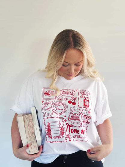 Book Lovers Oversize Tee