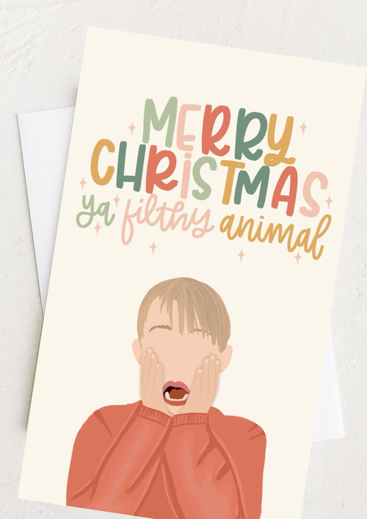 Filthy Animal Card