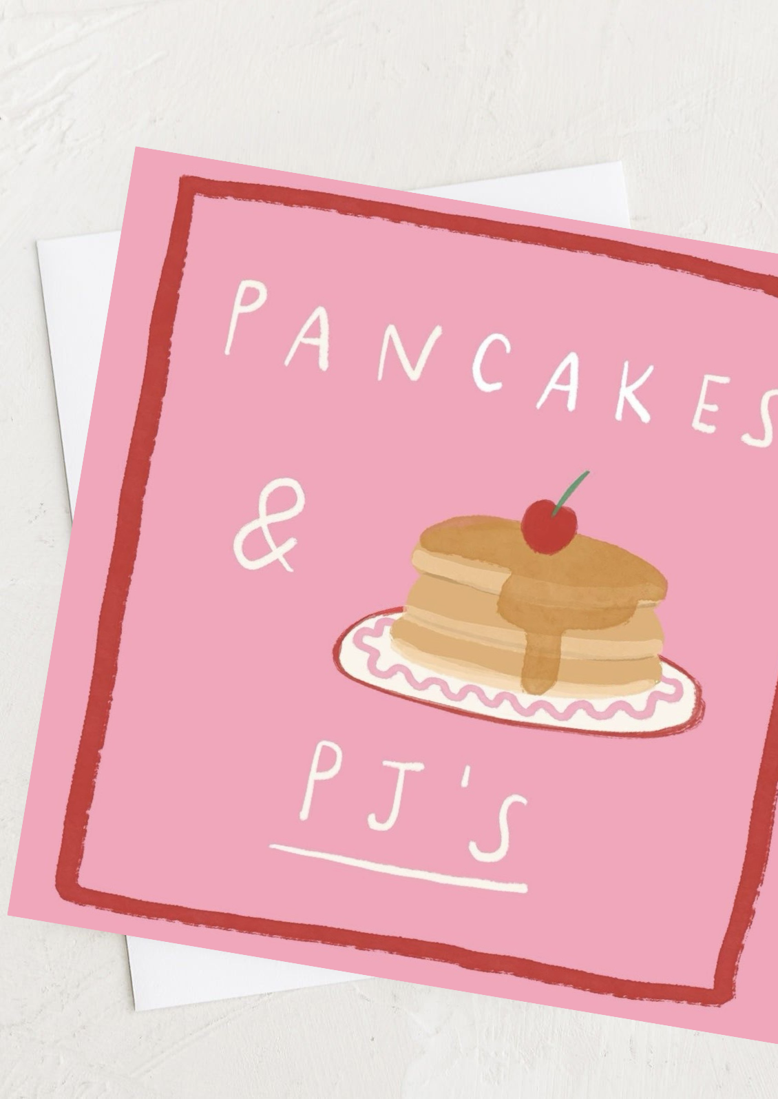 Pancakes & Pj’s Card