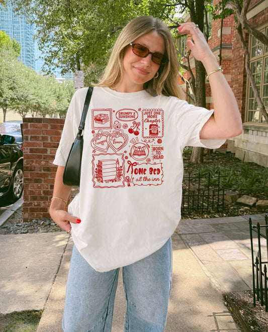 Book Lovers Oversize Tee