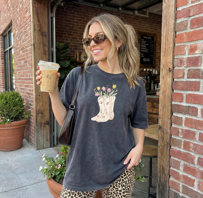 Wildflower Cowgirl Tee