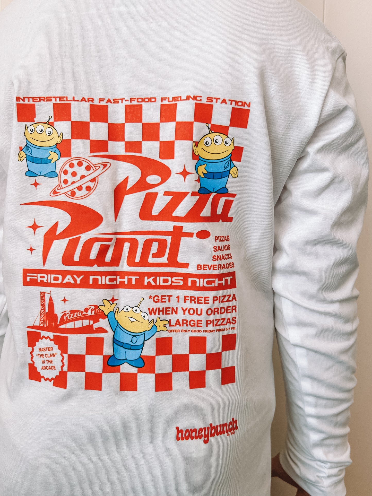 Pizza Planet Kids Longsleeve