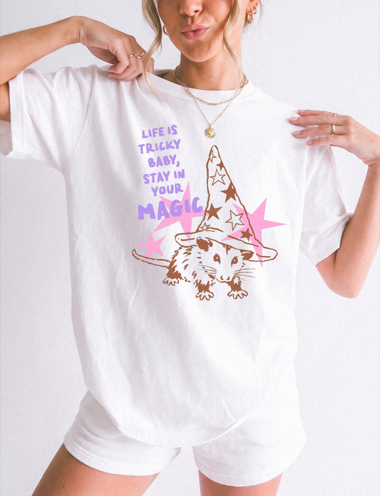 Stay in Your Magic Oversized Tee