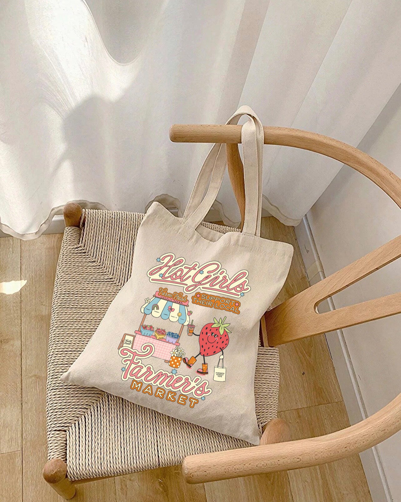 Support local market  tote